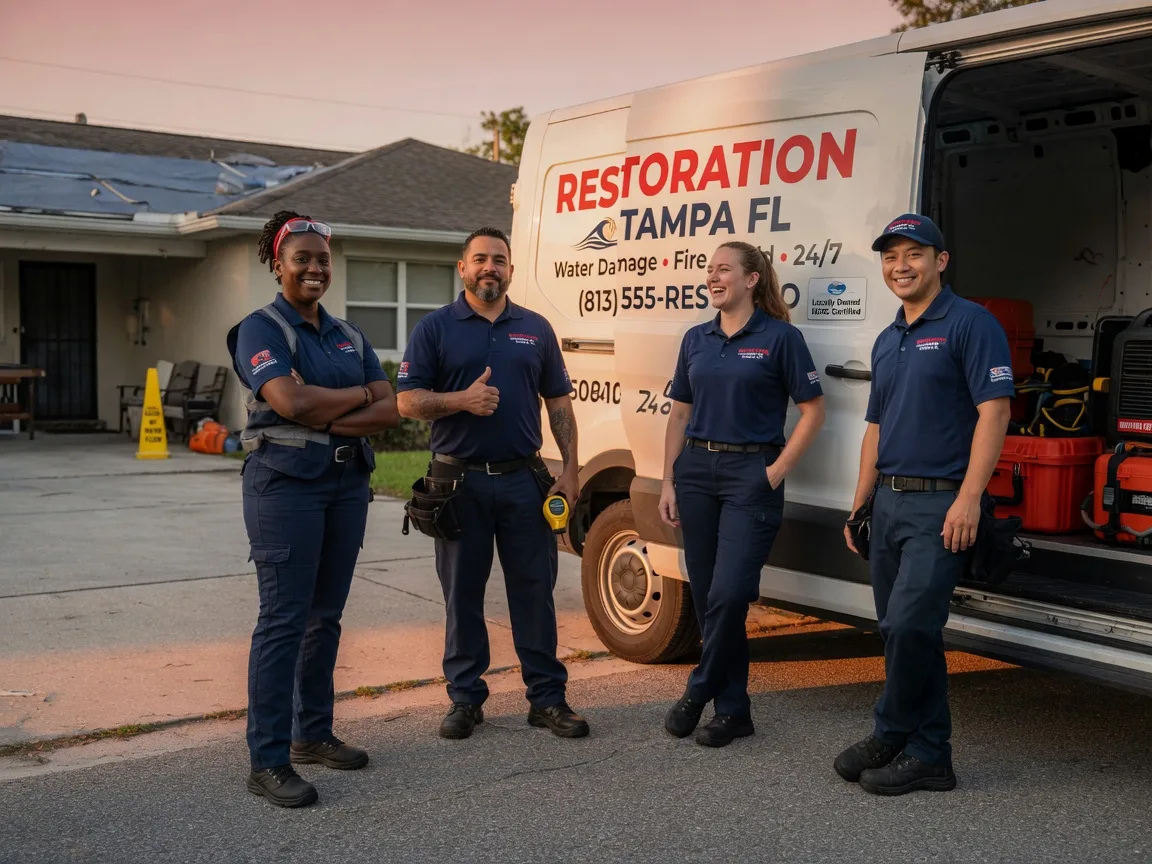 Water Damage Restoration company in La Farge, WI